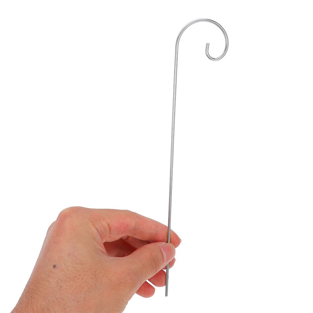 Garden Label Marker - 10Pcs Versatile Metal Shepherd Hook Garden