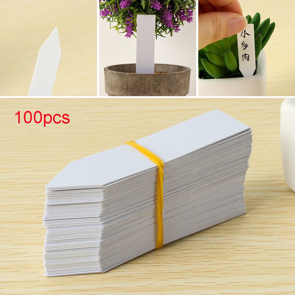Garden Label Marker - 100Pcs Reusable Classification Marker Waterproof Seeds