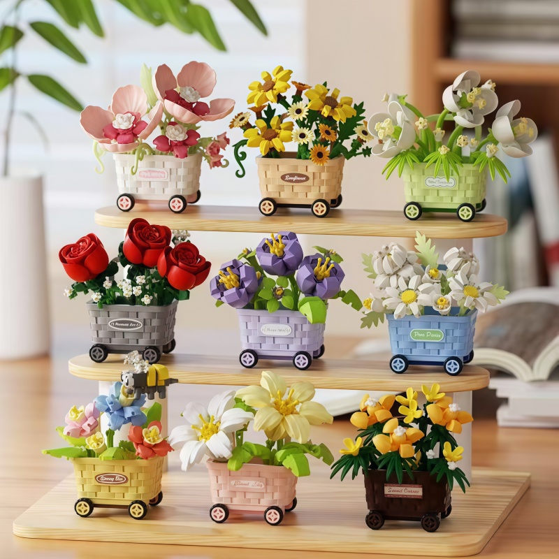 Flower cart surprise blind box - Gardening Tools Girls 评论和价格
