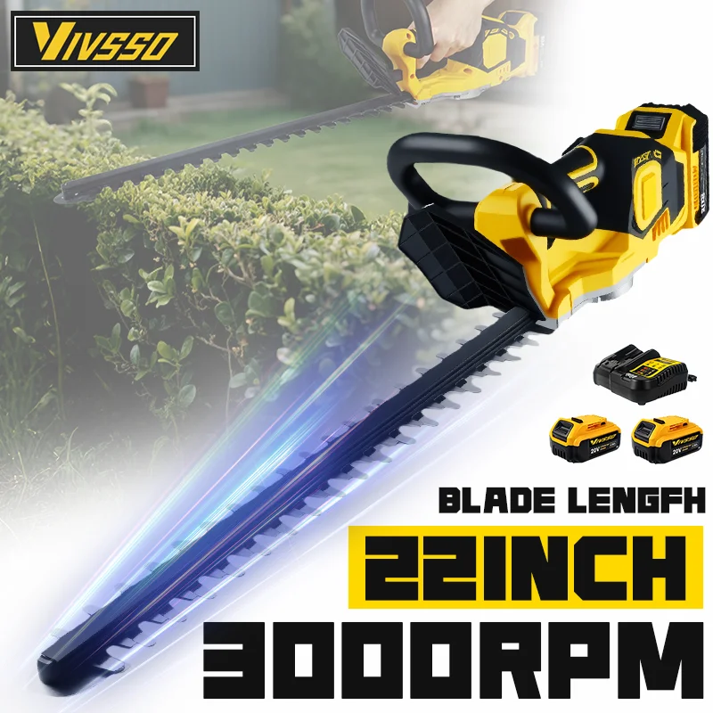 VIVSSO Cordless Electric Hedge - Gardening Tools For Weeds 评论和价格