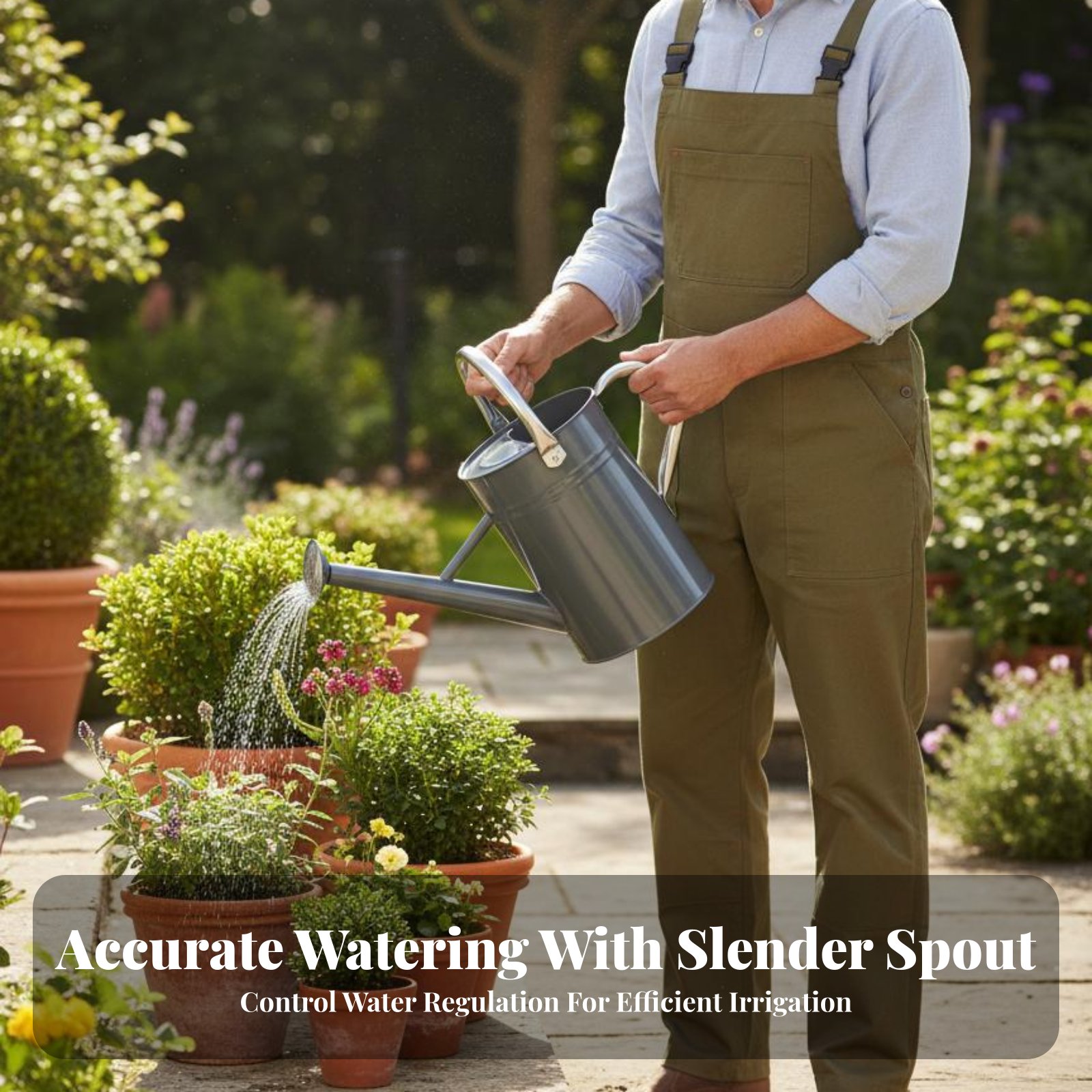 5L Garden Watering Pot Sturdy  - Gardening Tools Watering Can 评论和价格