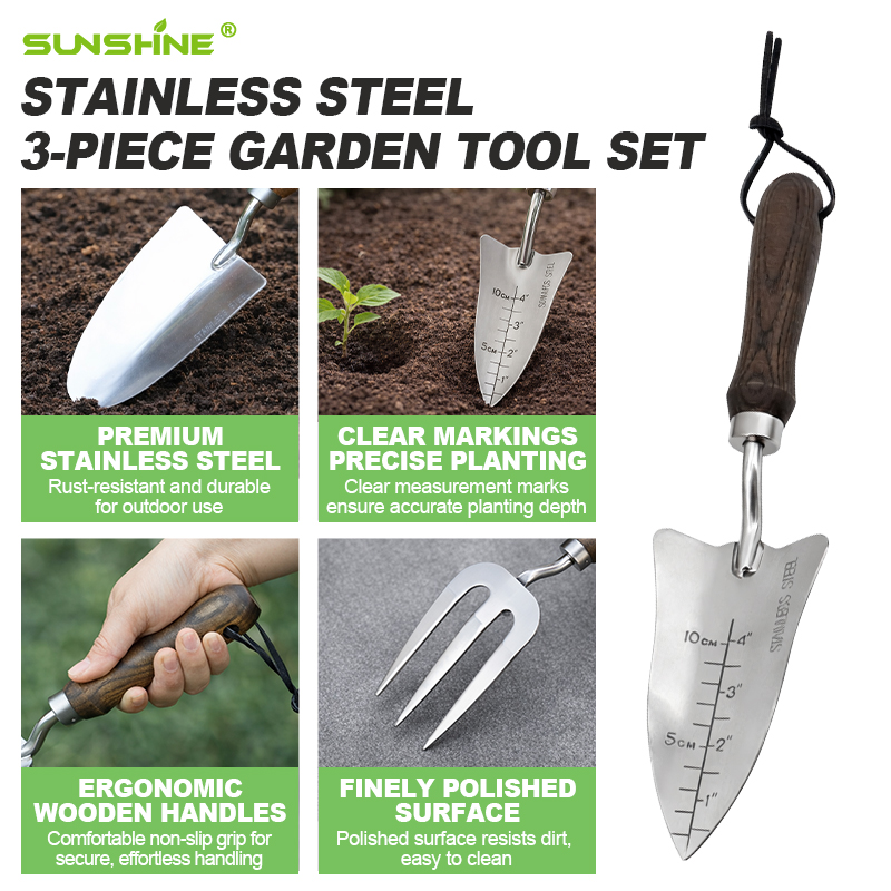 Custom Gardening Tools 3 Piece - Gardening Tools Hand 评论和价格