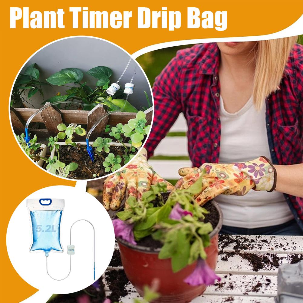 5.2L Adjustable Automatic Drip - Gardening Tools Watering Can 评论和价格