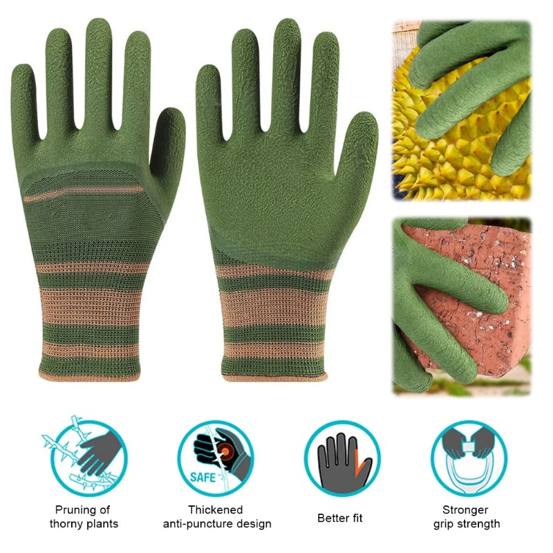 1/2pairs Gardening Gloves Thor - Garden Gloves Thorn Proof 评论和价格