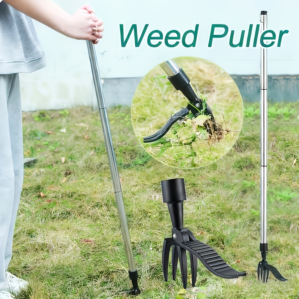 1pc Heavy-Duty Metal Vertical  - Gardening Tools For Weeds 评论和价格