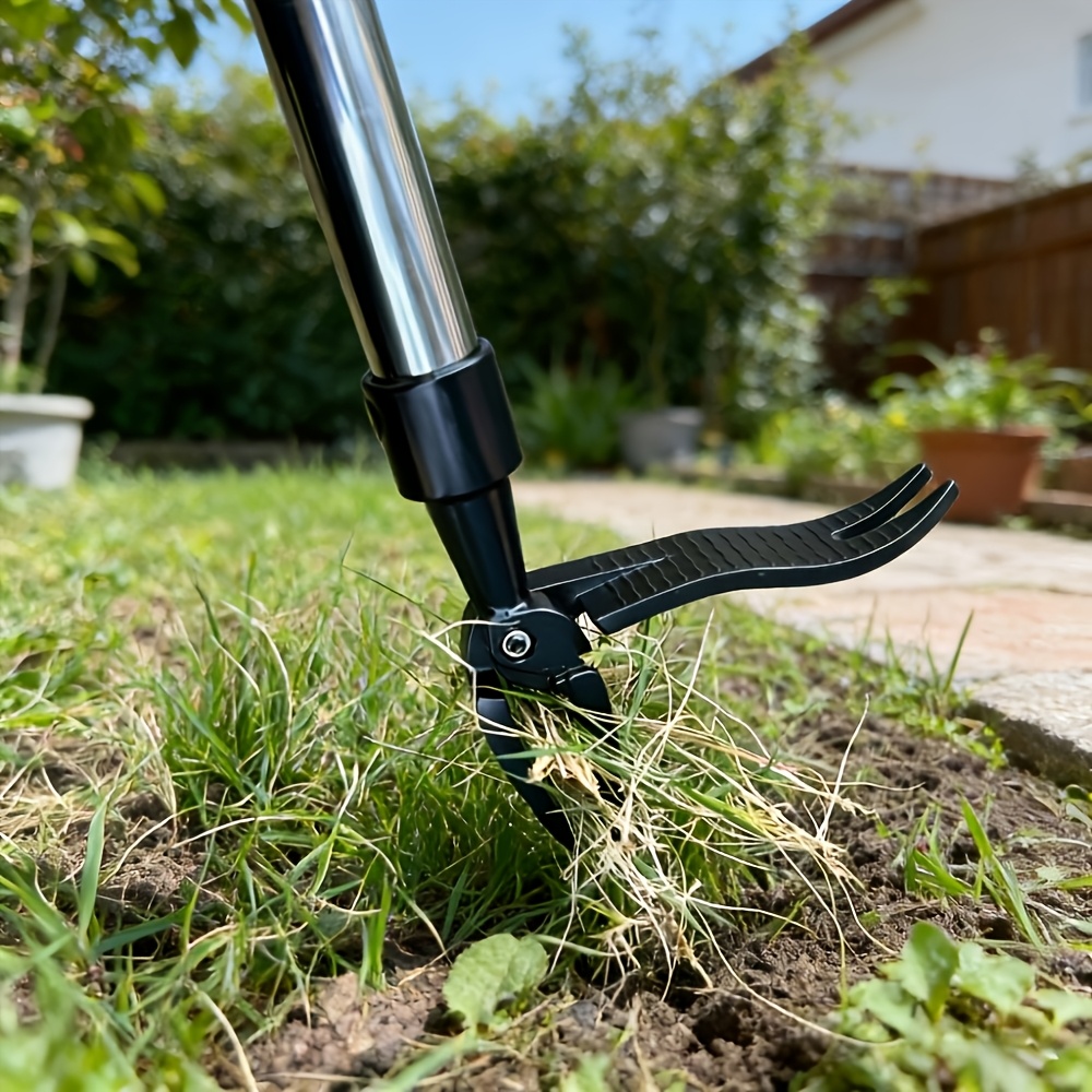 1pc Heavy-Duty Metal Vertical  - Gardening Tools For Weeds 评论和价格