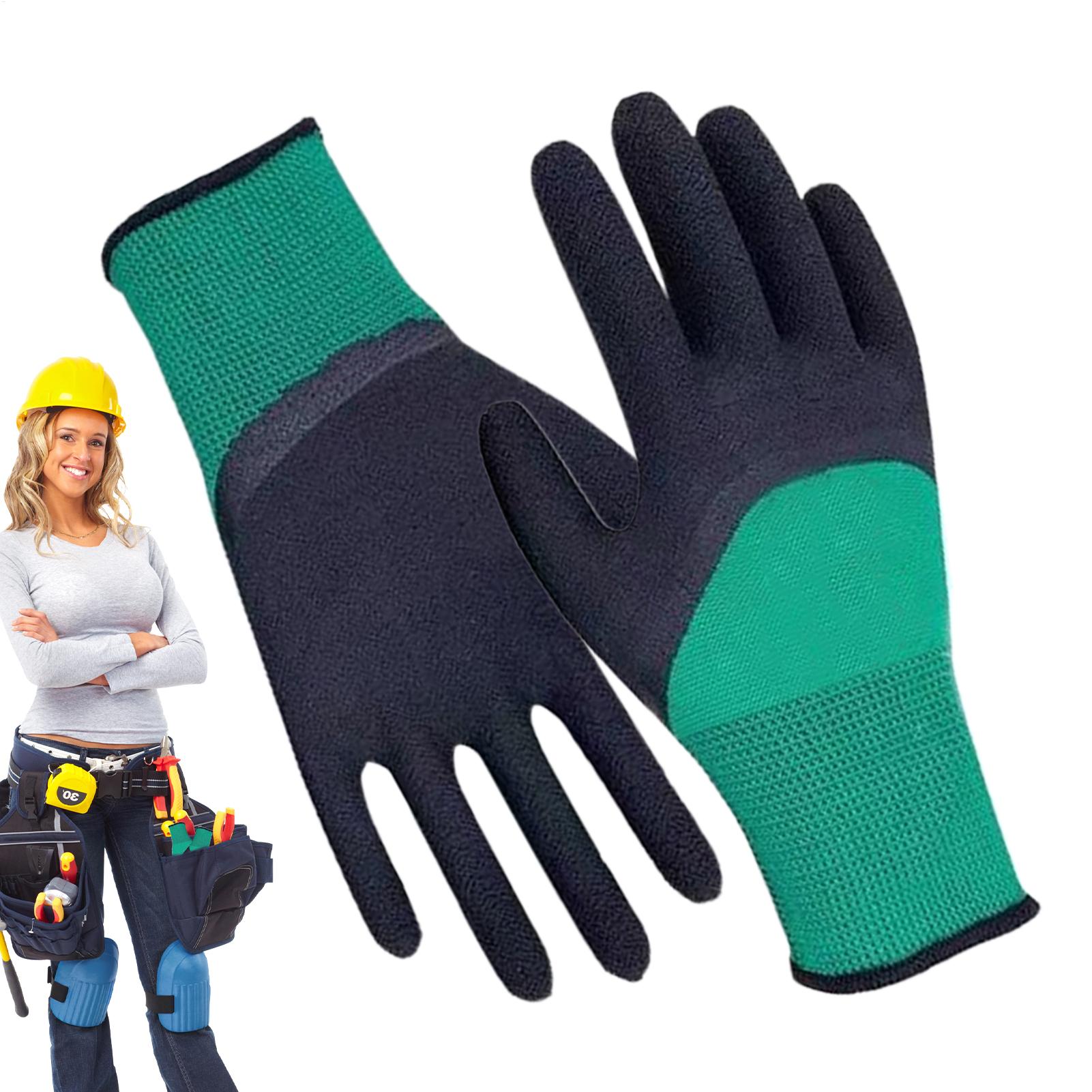 1 pair Womens Gardening Gloves - Garden Gloves Thorn Proof 评论和价格