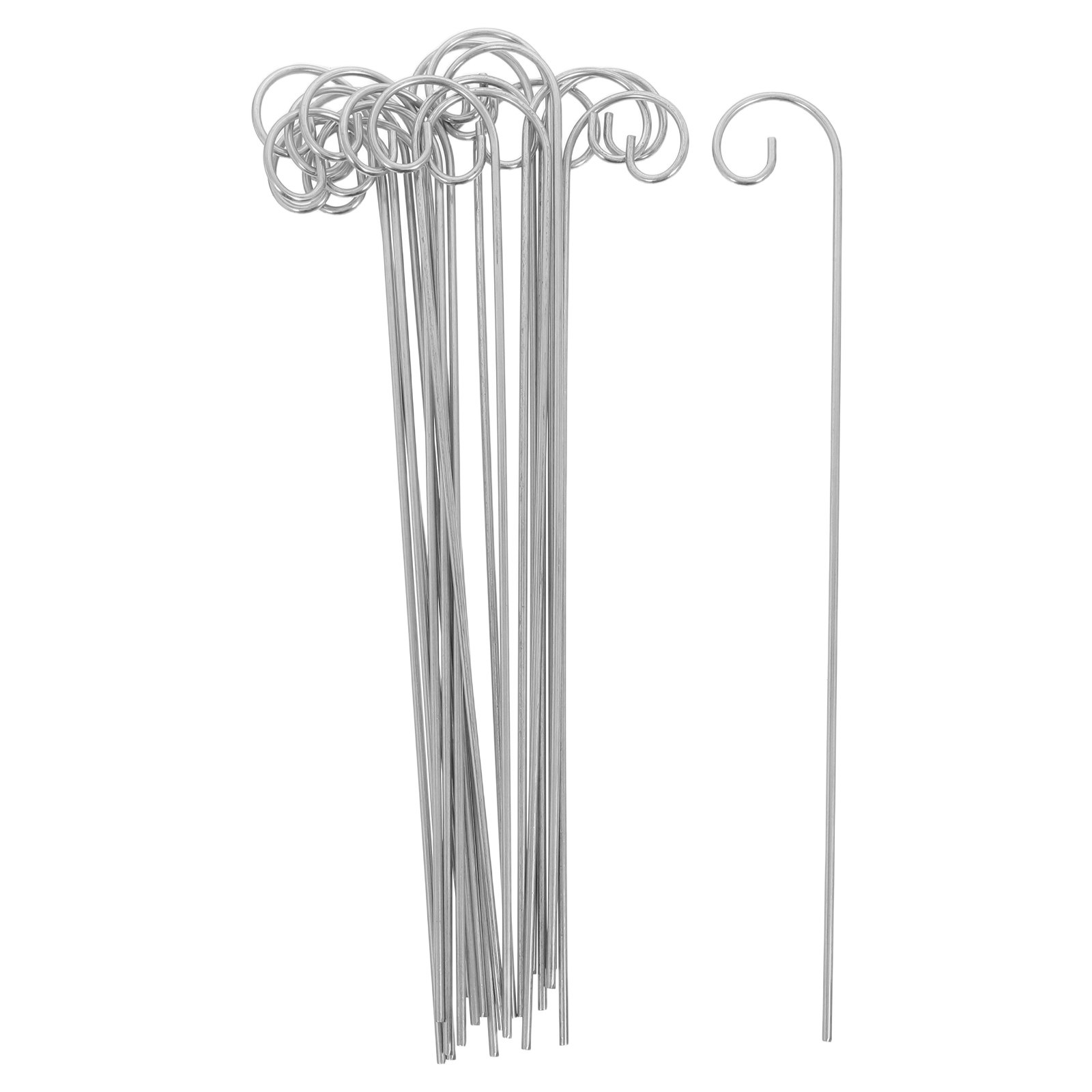 20Pcs Heavy Duty Shepherd Hook - Garden Label Marker 评论和价格