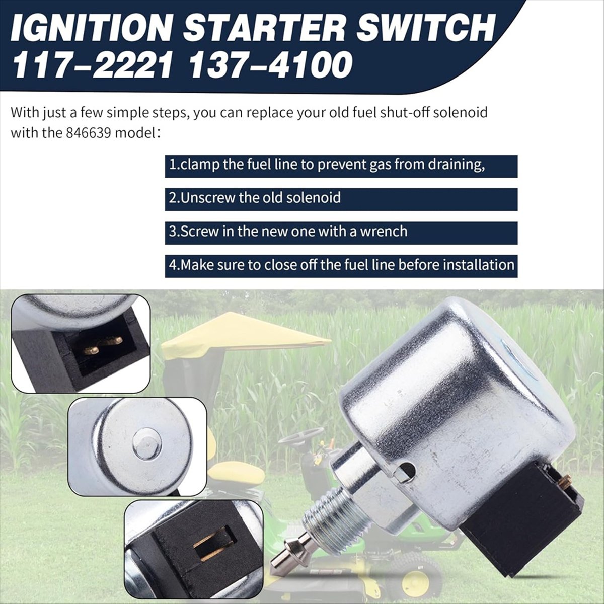 AT16 846639 Shut-Off Solenoid  - Gardening Tools B&Q 评论和价格